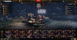 "World of Tanks account, 9 years old. 4 campaign tanks , USD 650