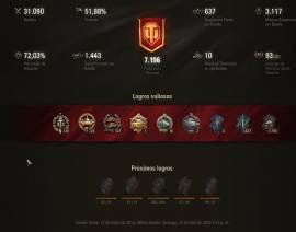 US/NA Server - Competitive account with Object 279e, T95 FV4201 Chieft, USD 1,350