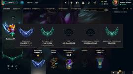 Vendo cuenta de League of Legends Diamante 4, USD 200.00