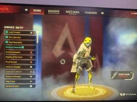 Apex Account lvl 77, starting from season 0, heirloom Wraith, USD 80.00