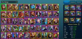 cuenta raid shadow legends lvl 74 end game., € 120.00