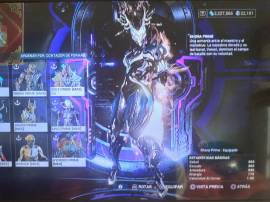 I am selling warframe account 22k platinum +40 warframe best rivens, USD 900.00