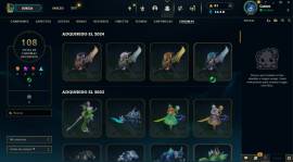 VENDO CUENTA DE LOL NIVEL 500 Y VALORANT NIVEL 100 (LAS), USD 300.00