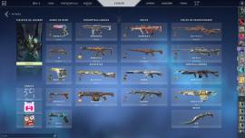 Vendo Cuenta valorant con packs de skins completos y pases completos, USD 400.00