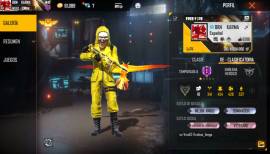 CUENTA FREE FIRE VETERANA EEUU CON CRIMINAL AMARILLO  $250 DOLARES, USD 250.00