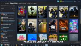 Cuenta de STEAM+FALL GUYS+TODA LA SAGA DE CounterStrike,LEFT4DEAD2,ETC, USD 32.00