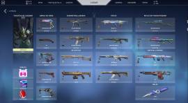 Cuenta de Valorant con Varias Skins y todos los pases completos al 100, USD 400.00