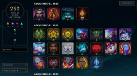 Cuenta de League of Legends, Nivel 334, sin ban, TODOS LOS CAMPEONES, USD 300.00