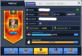 League of Kingdoms sweet account, lvl 30, USD 169.00