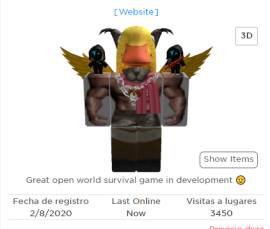 Se vende cuenta de roblox veterana objetos limitados y con 1400 robux , USD 19.99