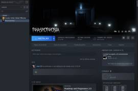 SE vende cuenta de steam con el phasmophobia , USD 11.00