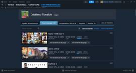 Cuenta de steam +18 juegos +16 DLCS, USD 10