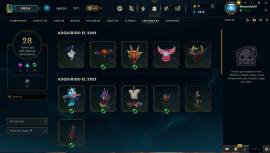 Venta de Cuenta de league of legends con skis, USD 150