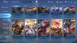 Cuenta Mobile Legends skins Exclusivas, USD 350.00