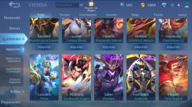 Cuenta Mobile Legends skins Exclusivas, USD 350.00