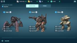 Selling a War Robots account, USD 70.00