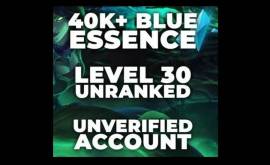 Cuentas de league of legends lvl 30 all regions 40K - 70K blue essence, USD 9.00