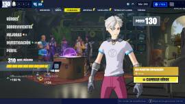 Cuenta fortnite con salva el mundo fundadores, +129 skins, pase t4, USD 200.00