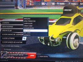 I sell 2016 Rocket League account with 4 dlc, USD 100.00