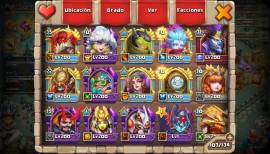 Vendo cuenta de castle clash con +650k poder y dynamica 35 + otros, USD 20.00