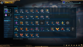 smite account lvl 160, USD 200.00