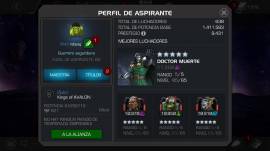 Sell account Marvel: Contest of Champions, USD 200.00