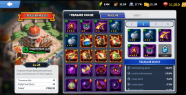 For sale League of Kingdoms castle level 25 VIP 11, 27k gems, EUR 70, € 70.00