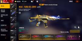 Vendo cuenta free fire Armas evolutivas, muchos trajes y armas., USD 450.00