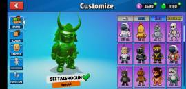 Stumble Guys Account 3700 Purple Tokens 1200 Gems, USD 70.00