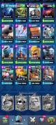 venta de cuenta clash royale, USD 10