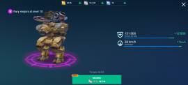 War Robots account Level Gold 1 30*, USD 100.00