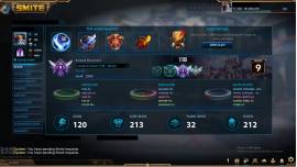 SMITE GM S9 ACCOUNT CHEAP PRICE, USD 100.00