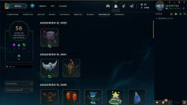 cuenta lol 532 skins todos los champs LAS P4 Lv 624, USD 100.00