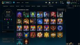 cuenta lol 532 skins todos los champs LAS P4 Lv 624, USD 100.00