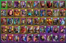 For sale account Raid Shadows Legends LEVEL 100 Late Game, USD 399.00