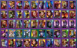 For sale account Raid Shadows Legends LEVEL 100 Late Game, USD 399.00