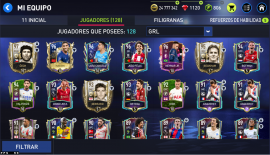 Fifa Mobile account, USD 75.00