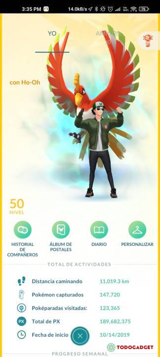 Pokemon level 50 account