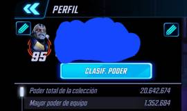 Vendo cuenta de Marvel strike force (Leer descripción), € 90.00