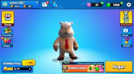 CUENTA OG STUMBLE GUYS +200  SKINS +400 CROWNS Y +20.000 PRIZEPOOL, € 30.00