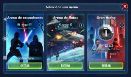 Cuenta de swgoh 6.8 millones de PG, USD 5.00