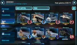 Cuenta de swgoh 6.8 millones de PG, USD 5.00