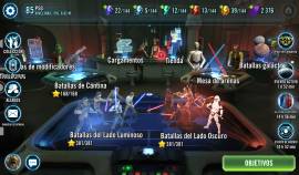 Cuenta de swgoh 6.8 millones de PG, USD 5.00