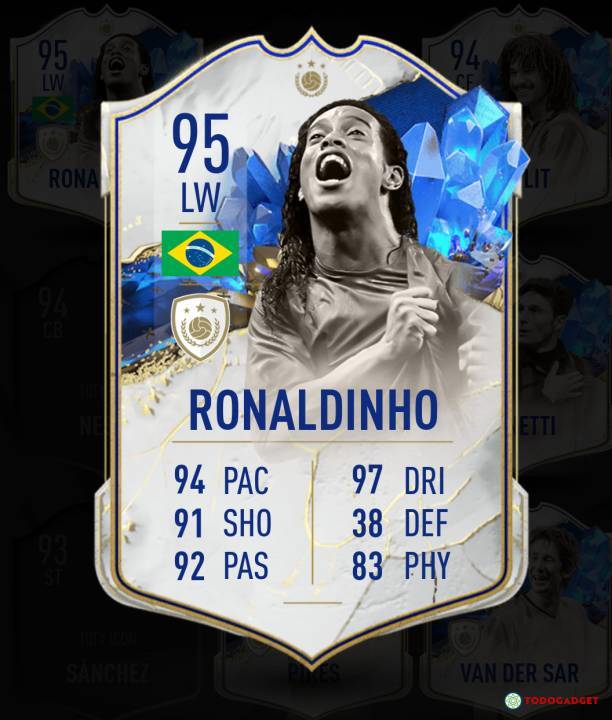 Ronaldinho icon cards : r/EASportsFC