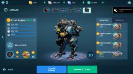 War robots- Android FULL MK2-12 account with a lot of stuff, USD 900.00