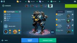 War robots- Android FULL MK2-12 account with a lot of stuff, USD 900.00