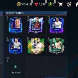 Cuenta Fifa Mobile!, € 30.00