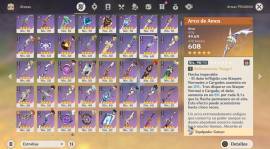 Account Genshin impact AR 59, 64 characters (Aloy Neuvillete included), USD 200.00