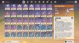 Account Genshin impact AR 59, 64 characters (Aloy included), USD 200.00