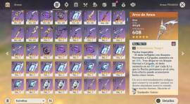 Account Genshin impact AR 59, 64 characters (Aloy included), USD 200